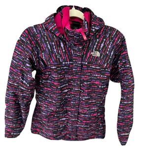 The North Face Girls Large 14 16 Jacket Coat Resolve Dryvent Hooded